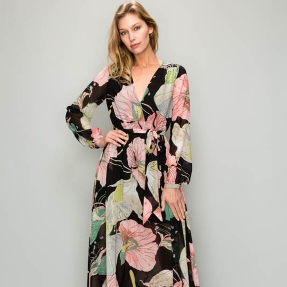 Aakaa Maxi Dress NWT - Picture 2 of 6